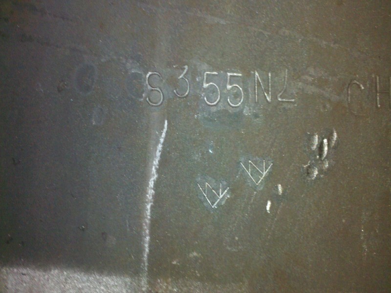 1.8909/S500QL high yield strength EN1037-2 steel plate